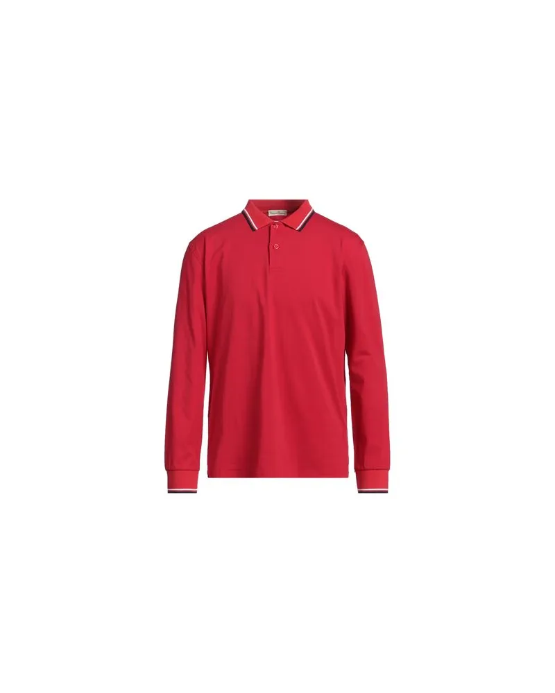 Cashmere Company TOPS - Poloshirtsauf YOOX.COM Rot