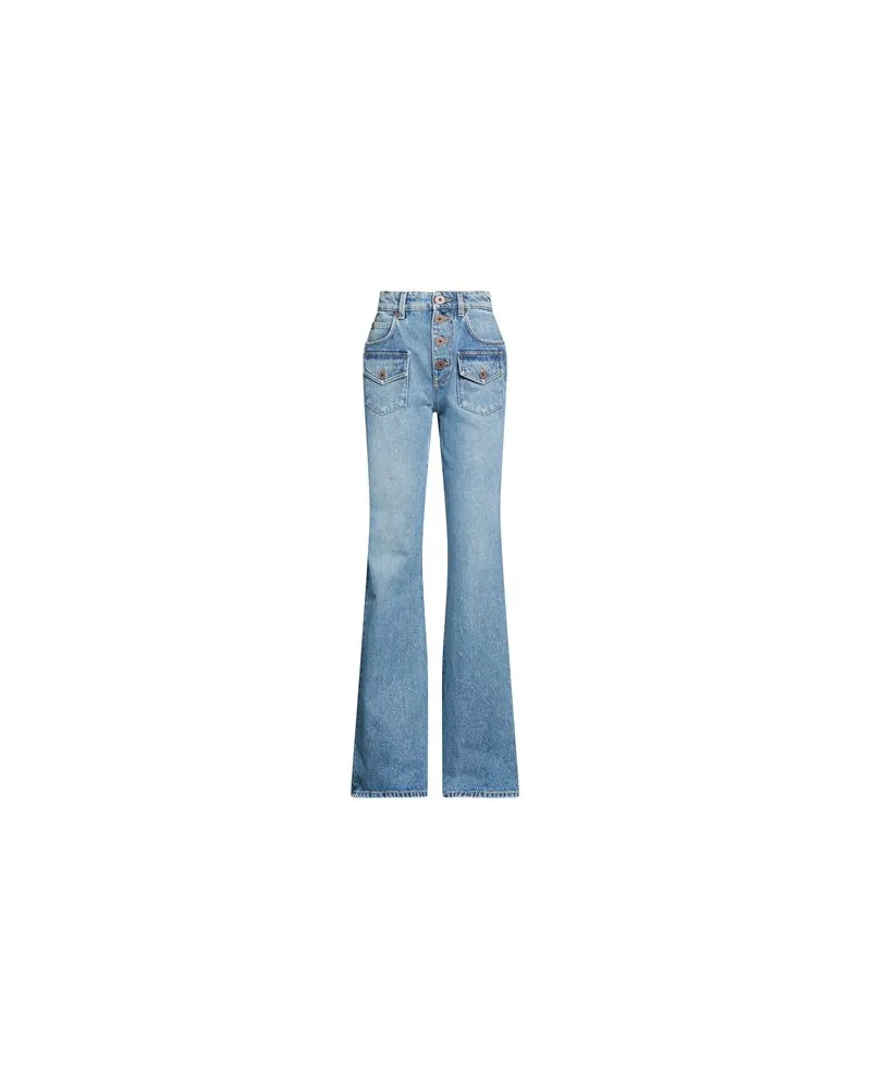 Balmain HOSEN & RÖCKE - Jeanshosenauf YOOX.COM Blau