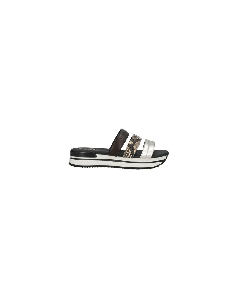 Hogan SCHUHE - Sandalenauf YOOX.COM Silber