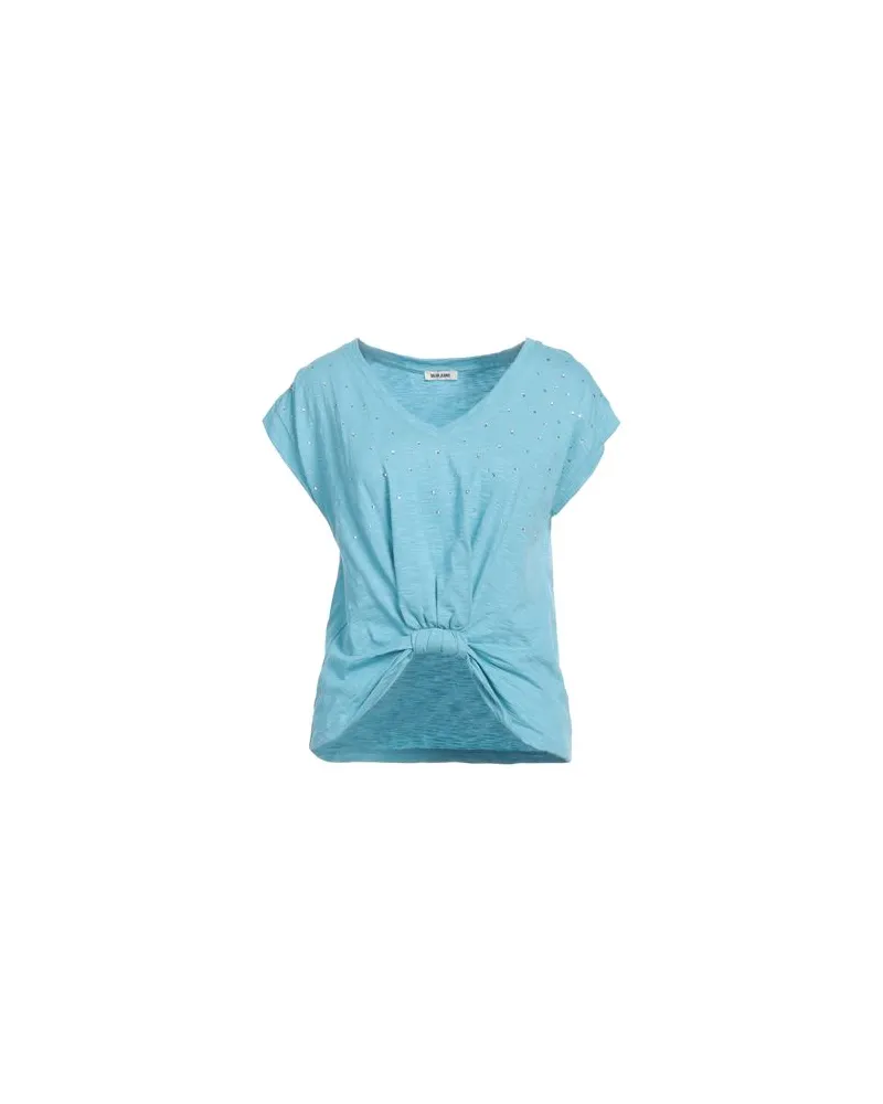 Salsa Jeans TOPS - T-shirtsauf YOOX.COM Tūrkis