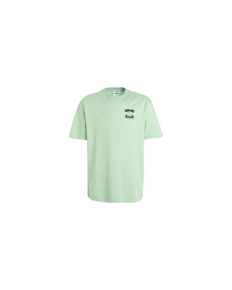 Puma DOWNTOWN Graphic Tee  - TOPS - T-shirtsauf YOOX.COM Säuregrün