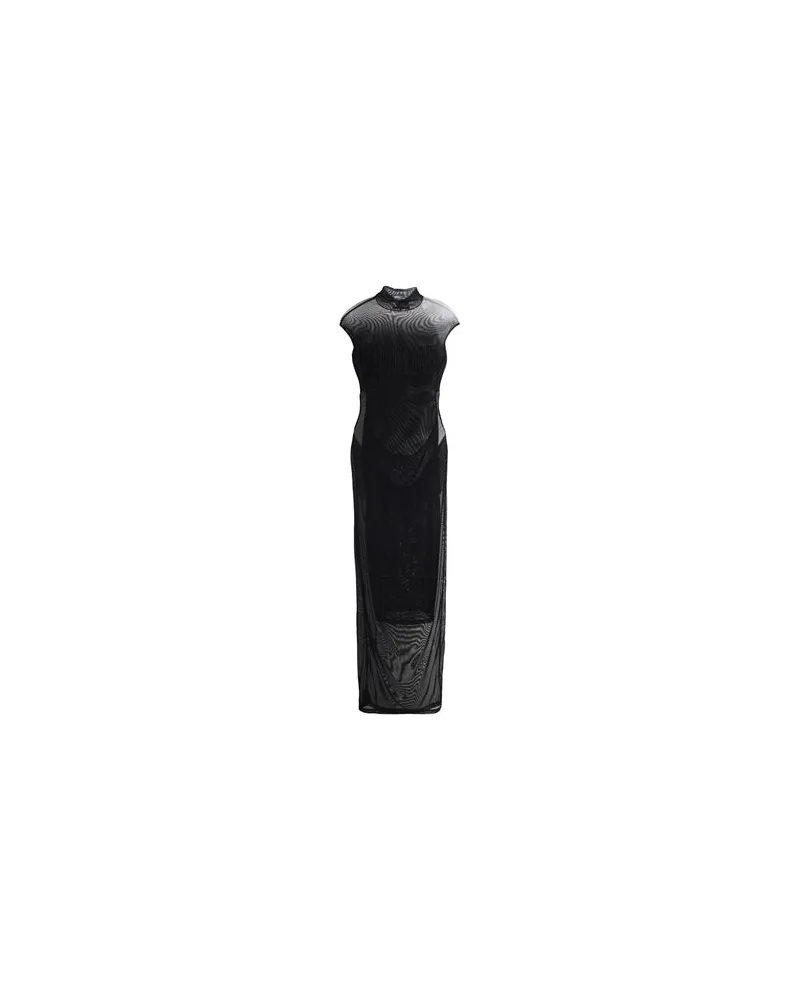 Jean Paul Gaultier KLEIDER - Maxi-Kleiderauf YOOX.COM Schwarz