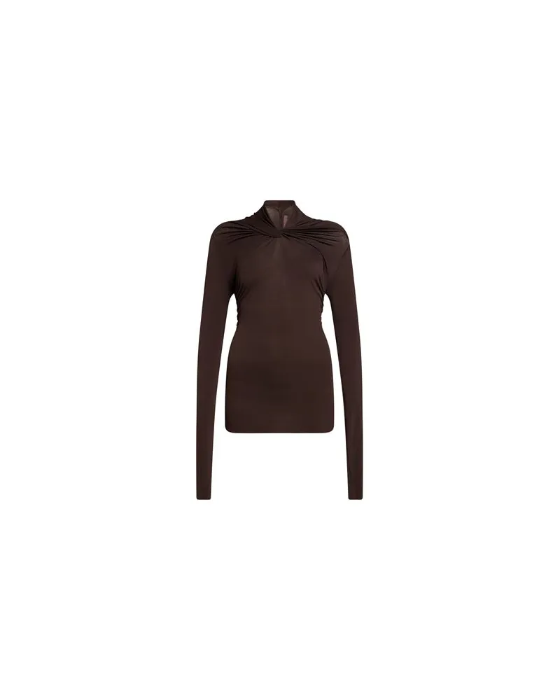 Rick Owens Lilies TOPS - T-shirtsauf YOOX.COM Braun