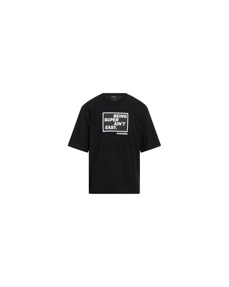 Dsquared2 TOPS - T-shirtsauf YOOX.COM Schwarz