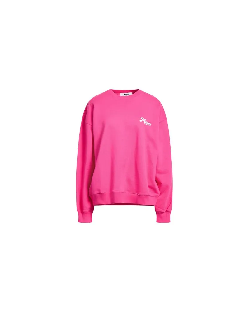 MSGM TOPS - Sweatshirtsauf YOOX.COM Fuchsia