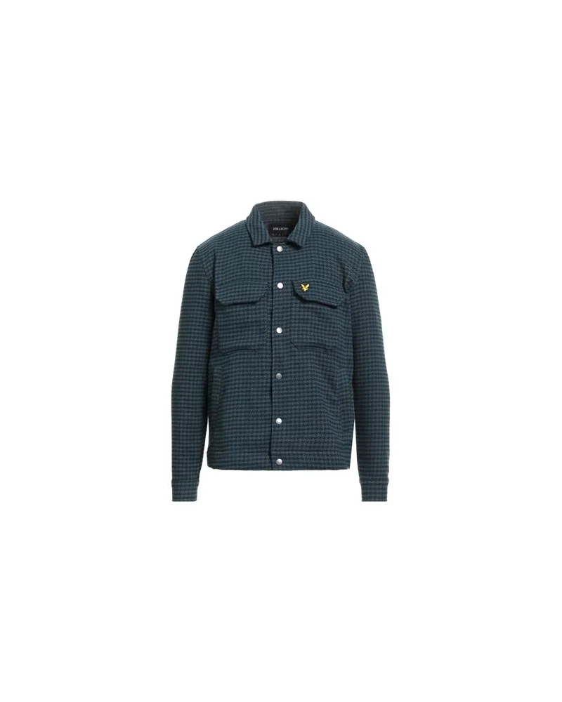 Lyle & Scott VINTAGE - TOPS - Hemdenauf YOOX.COM Aquamarin