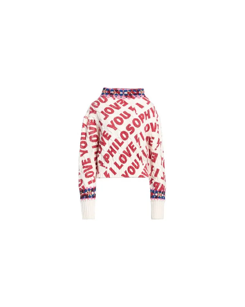 Philosophy Di Lorenzo Serafini STRICKWAREN - Rollkragenpulloverauf YOOX.COM Weiß