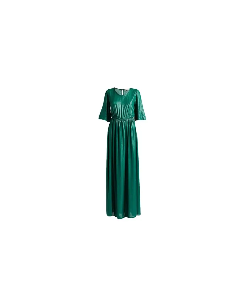 KONTATTO KLEIDER - Maxi-Kleiderauf YOOX.COM Grün