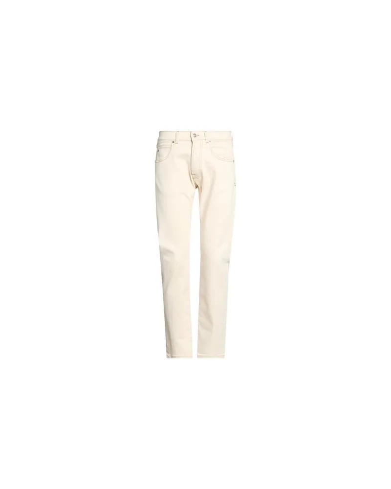 nine:inthe:morning HOSEN & RÖCKE - Jeanshosenauf YOOX.COM Cremeweiß