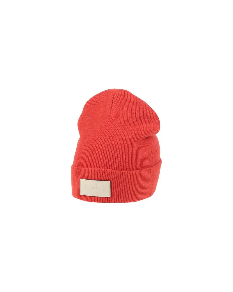 AGNONA ACCESSOIRES - Mützen & Hüteauf YOOX.COM Tomatenrot