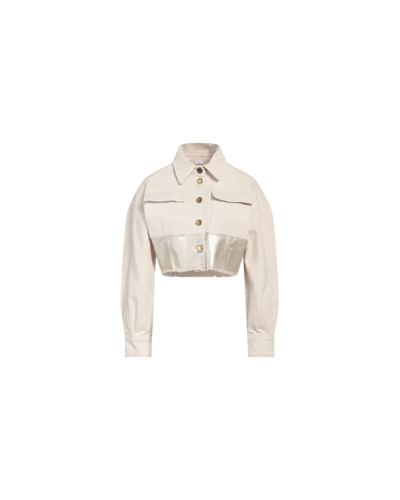 Pinko JACKEN & MÄNTEL - Jeansjacken/Mäntelauf YOOX.COM Beige