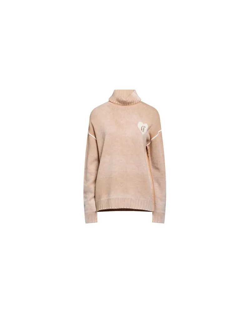 Just Cavalli STRICKWAREN - Rollkragenpulloverauf YOOX.COM Sand