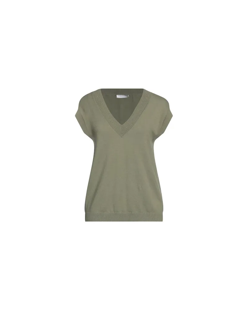 Majestic STRICKWAREN - Pulloverauf YOOX.COM Militärgrün