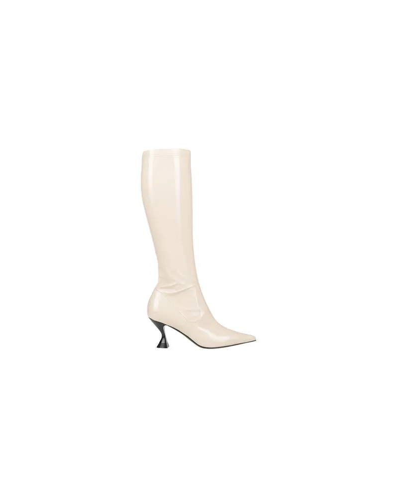 Strategia / JFK SCHUHE - Stiefelauf YOOX.COM Cremeweiß