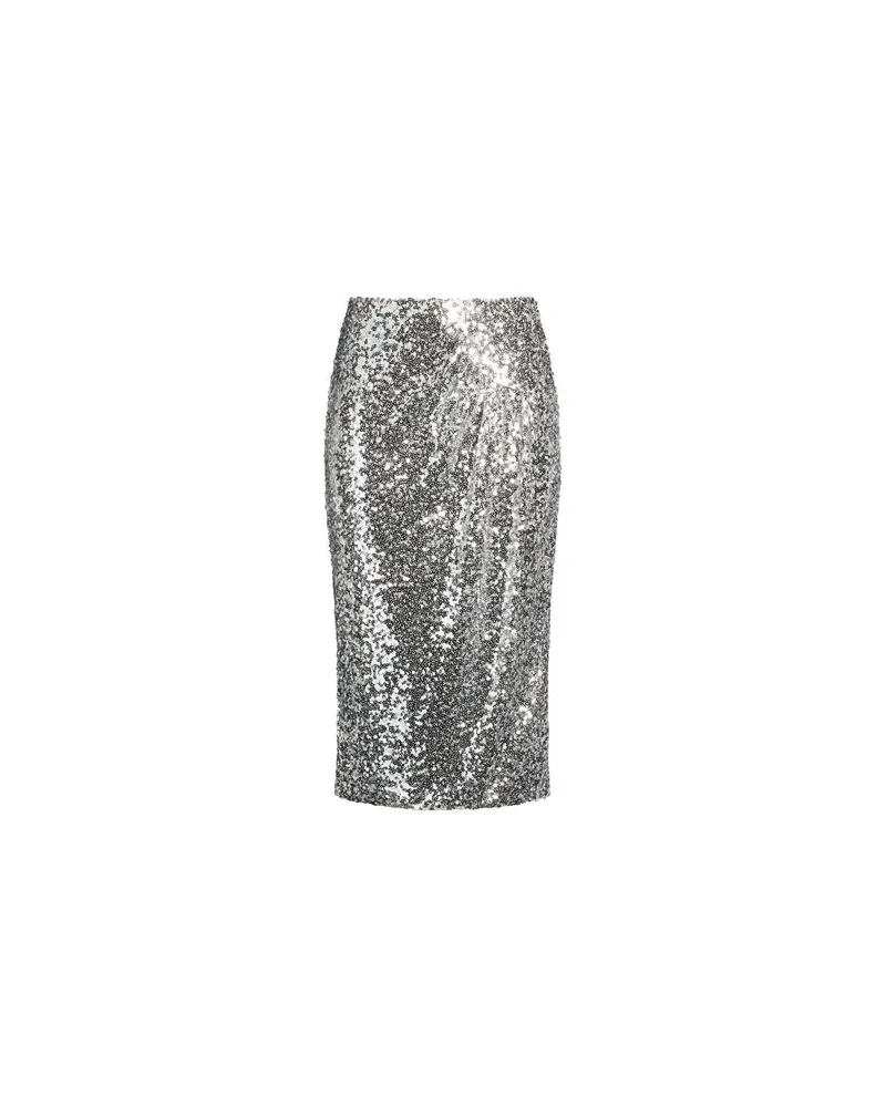 Rinascimento HOSEN & RÖCKE - Midi-Röckeauf YOOX.COM Silber