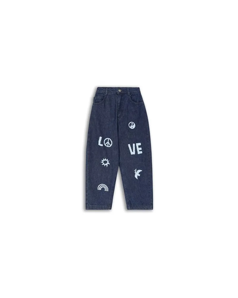 The New Society HOSEN & RÖCKE - Jeanshosenauf YOOX.COM Blau