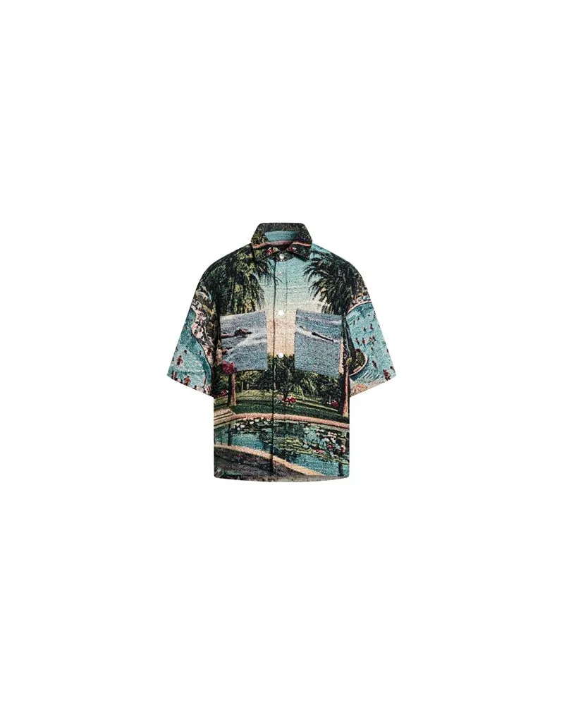 Amiri TOPS - Hemdenauf YOOX.COM Dunkelgrün