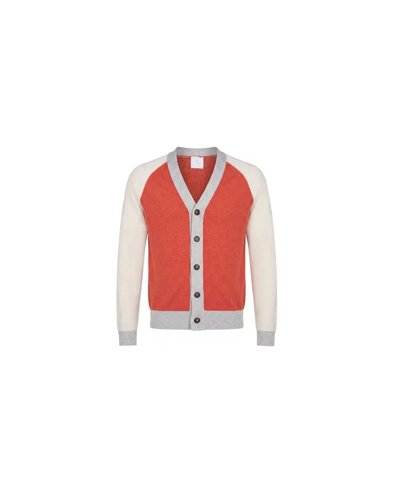 Eleventy PLATINUM - STRICKWAREN - Strickjackenauf YOOX.COM Orange