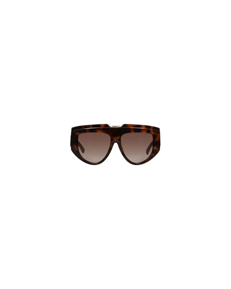 Max Mara MM0083  - BRILLEN - Sonnenbrillenauf YOOX.COM Braun
