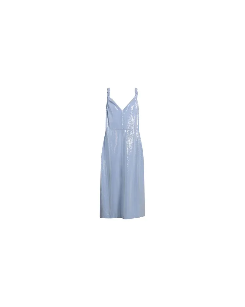 Halston KLEIDER - Midi-Kleiderauf YOOX.COM Hellblau