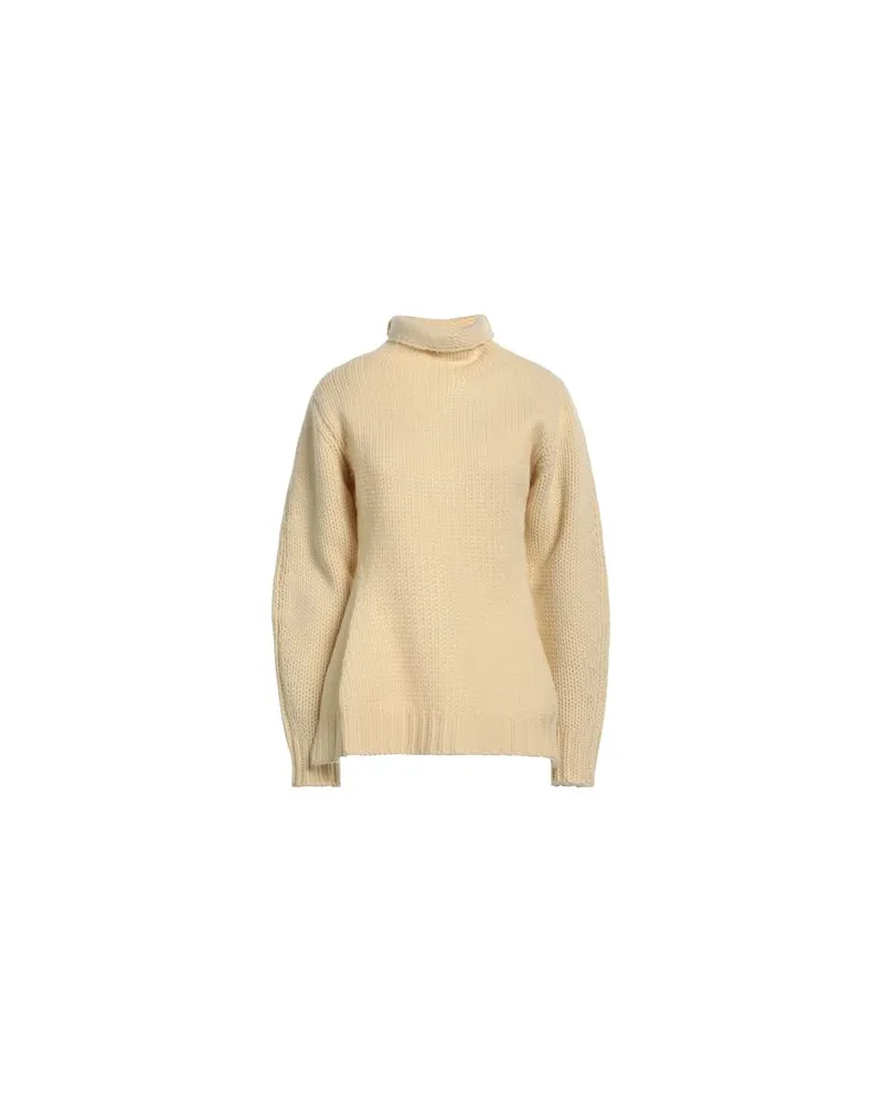 Jil Sander STRICKWAREN - Rollkragenpulloverauf YOOX.COM Beige