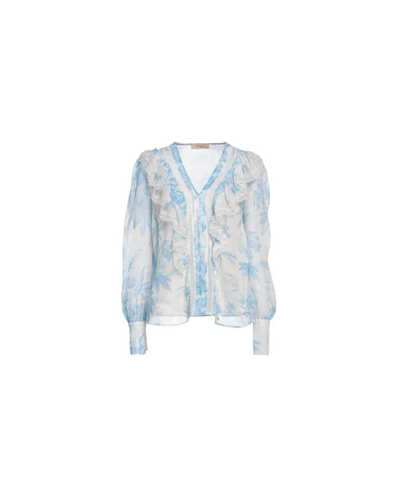 Twin-Set TOPS - Topsauf YOOX.COM Himmelblau