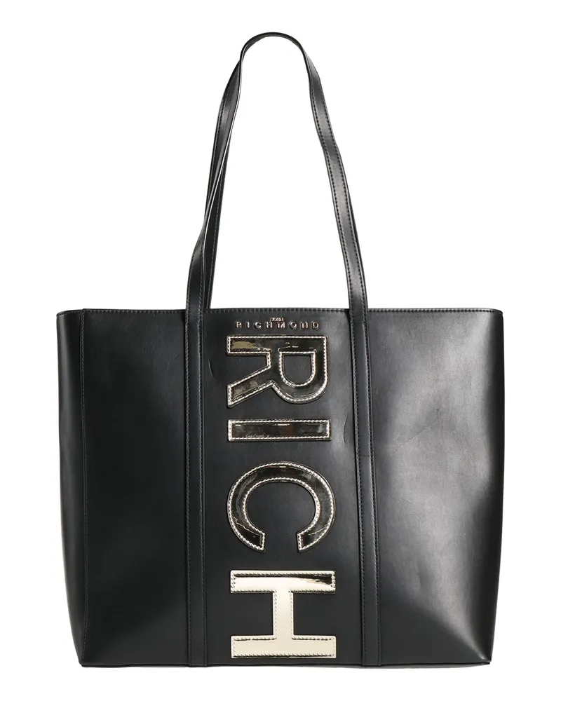 John Richmond Schultertasche Schwarz