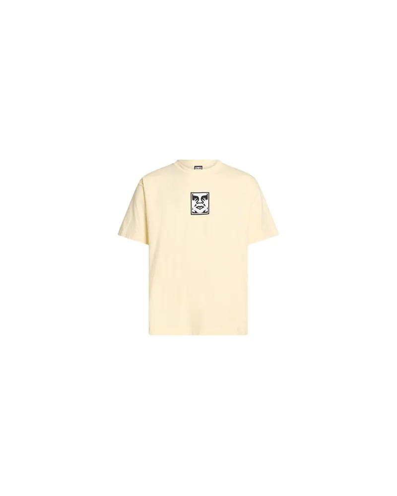 Obey TOPS - T-shirtsauf YOOX.COM Pastellgelb
