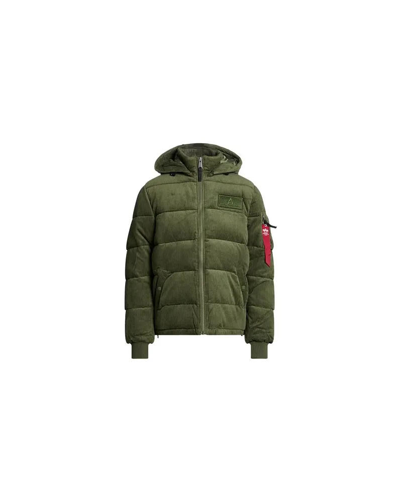 Alpha Industries JACKEN & MÄNTEL - Pufferjacken & Daunenjackenauf YOOX.COM Militärgrün