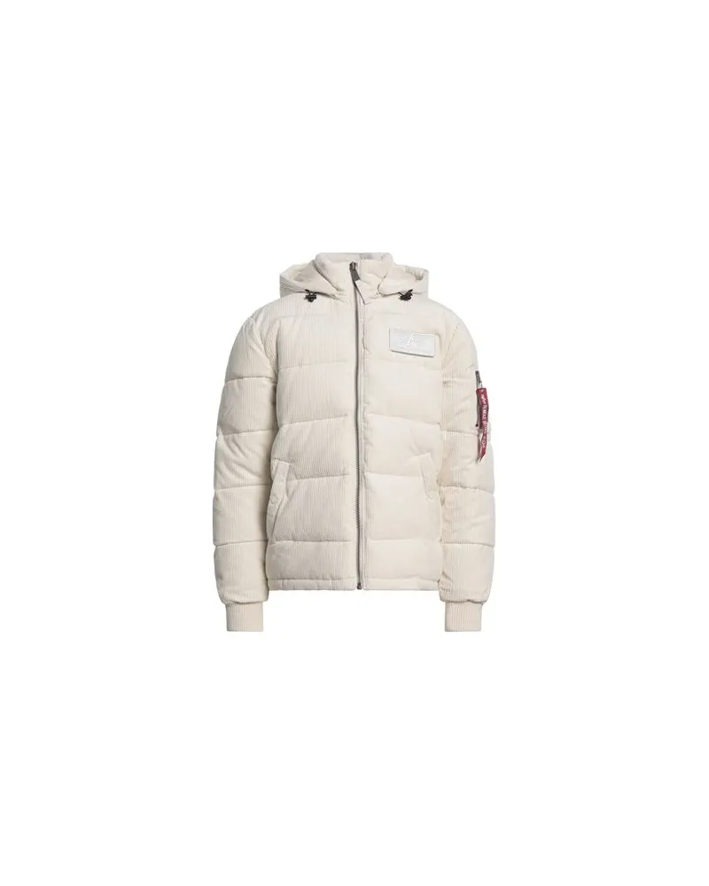 Alpha Industries JACKEN & MÄNTEL - Pufferjacken & Daunenjackenauf YOOX.COM Weiß