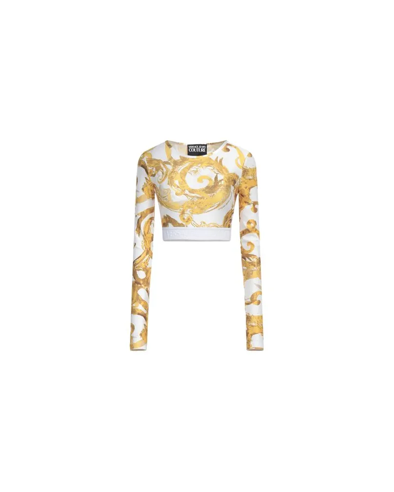 Versace Jeans TOPS - T-shirtsauf YOOX.COM Weiß