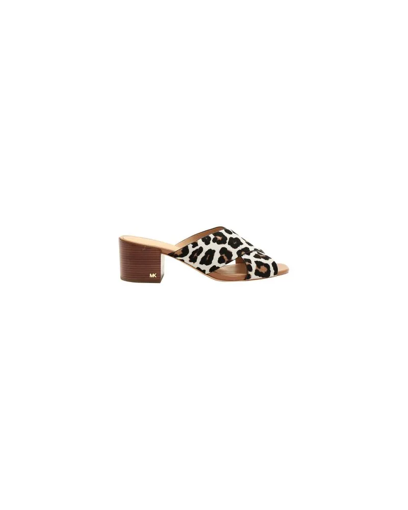 Michael Kors ABBOTT MULE   - SCHUHE - Sandalenauf YOOX.COM Weiß