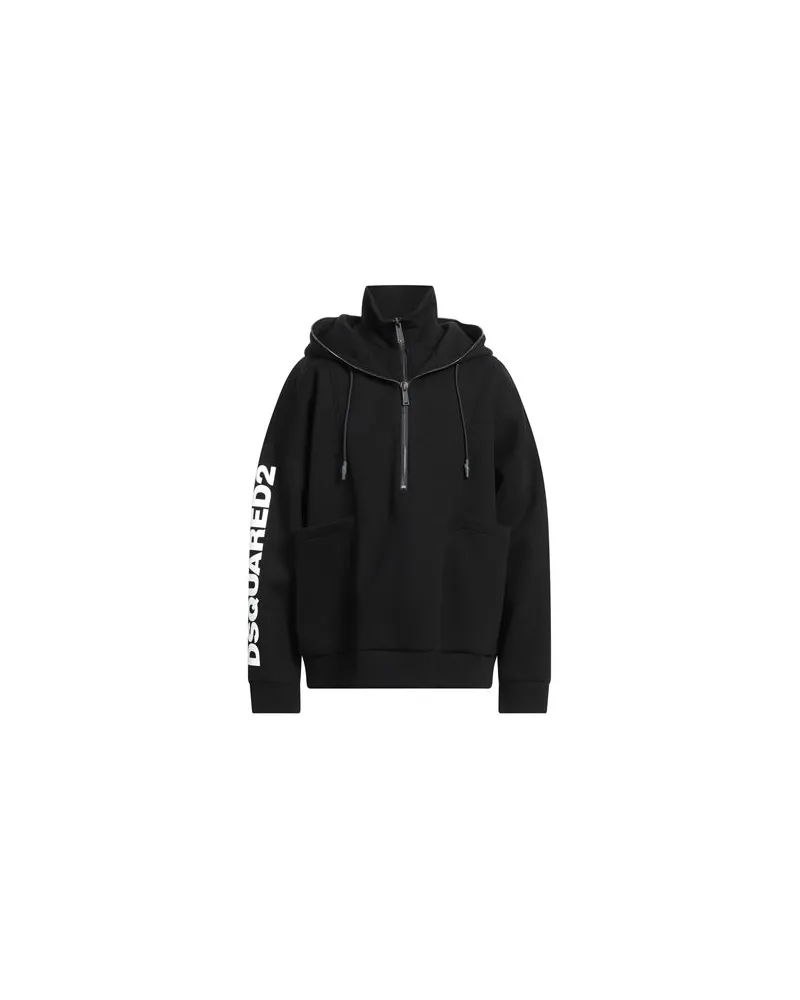 Dsquared2 TOPS - Sweatshirtsauf YOOX.COM Schwarz