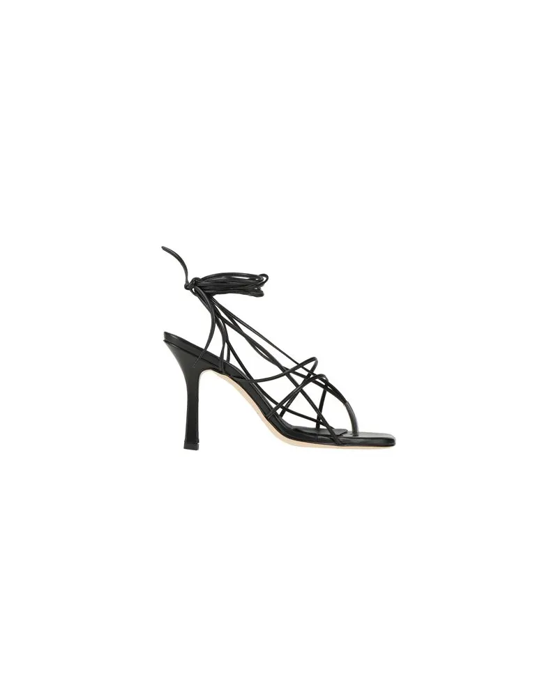Luca Valentini SCHUHE - Zehentrennerauf YOOX.COM Schwarz