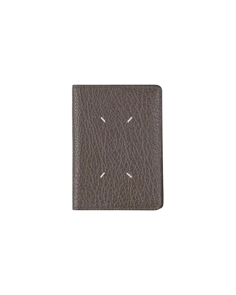 Maison Margiela Kleinlederwaren - Dokumentenetuisauf YOOX.COM Khaki