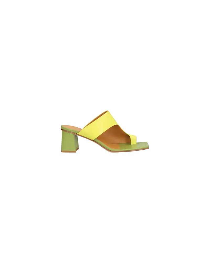 Fabio Rusconi SCHUHE - Zehentrennerauf YOOX.COM Limettengrün