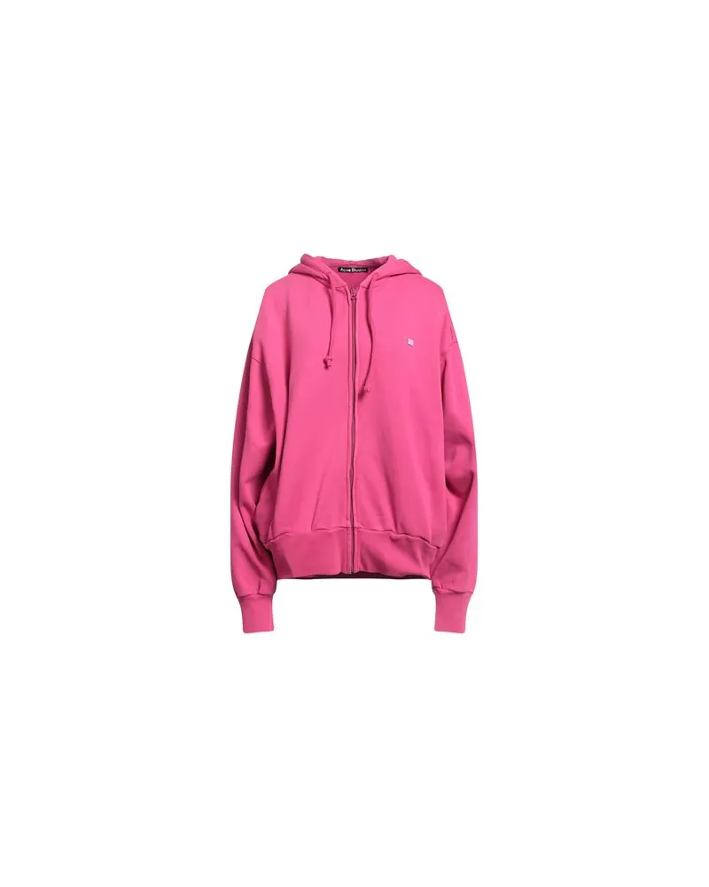 Acne Studios TOPS - Sweatshirtsauf YOOX.COM Magenta