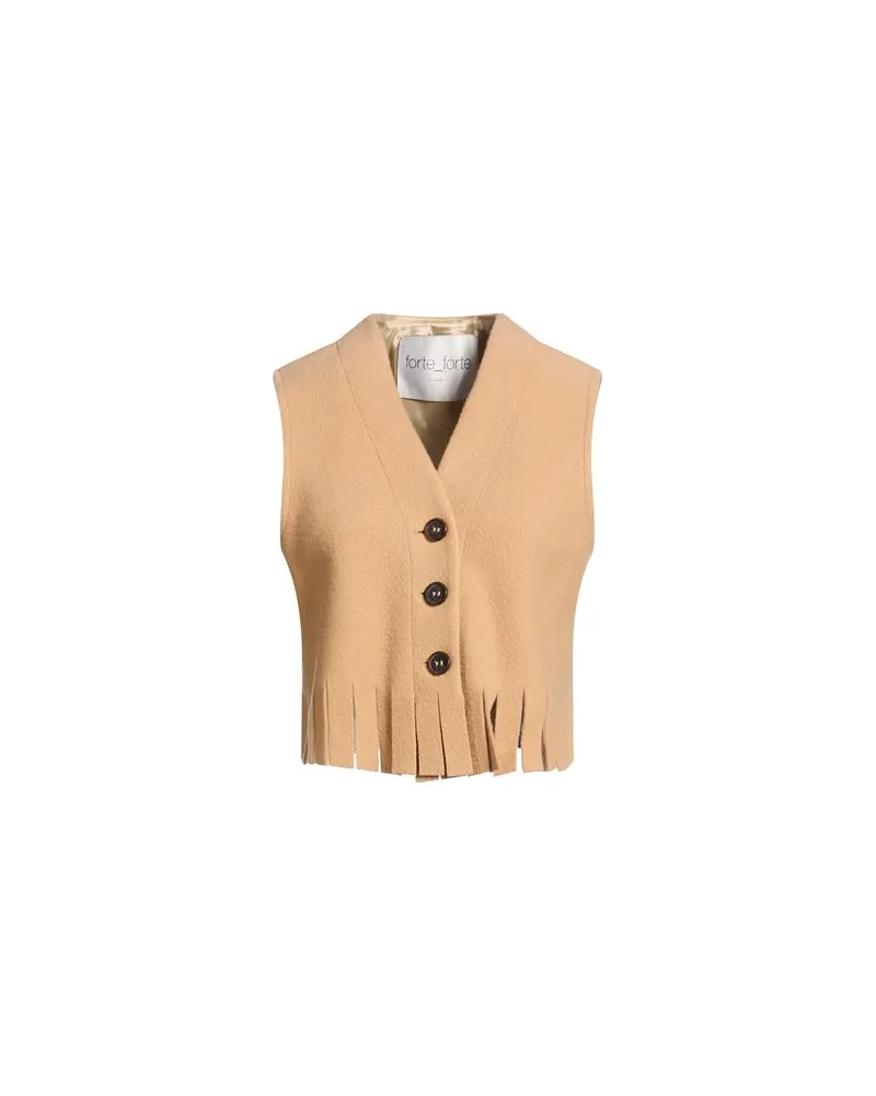 forte_forte ANZÜGE und CO-ORDS - Couture-Westenauf YOOX.COM Kamel