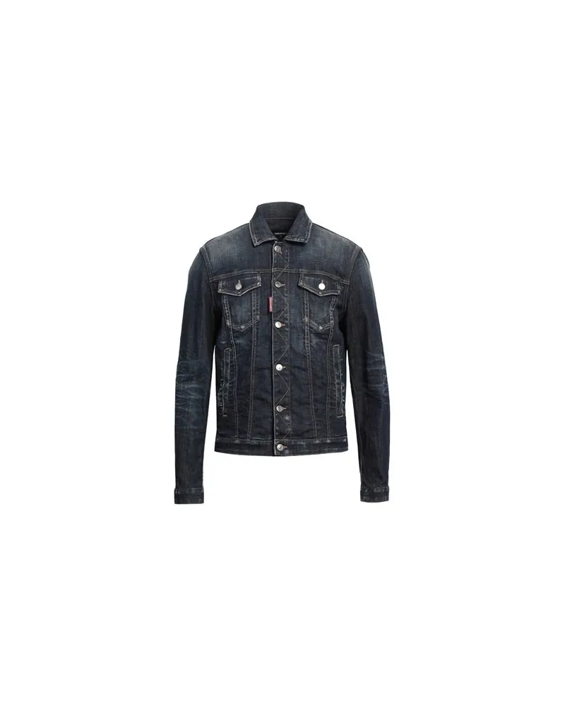 Dsquared2 JACKEN & MÄNTEL - Jeansjacken/Mäntelauf YOOX.COM Blau