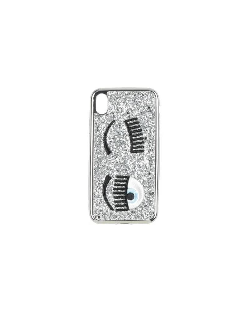 Chiara Ferragni HIGHTECH - Cover & Hüllenauf YOOX.COM Silber