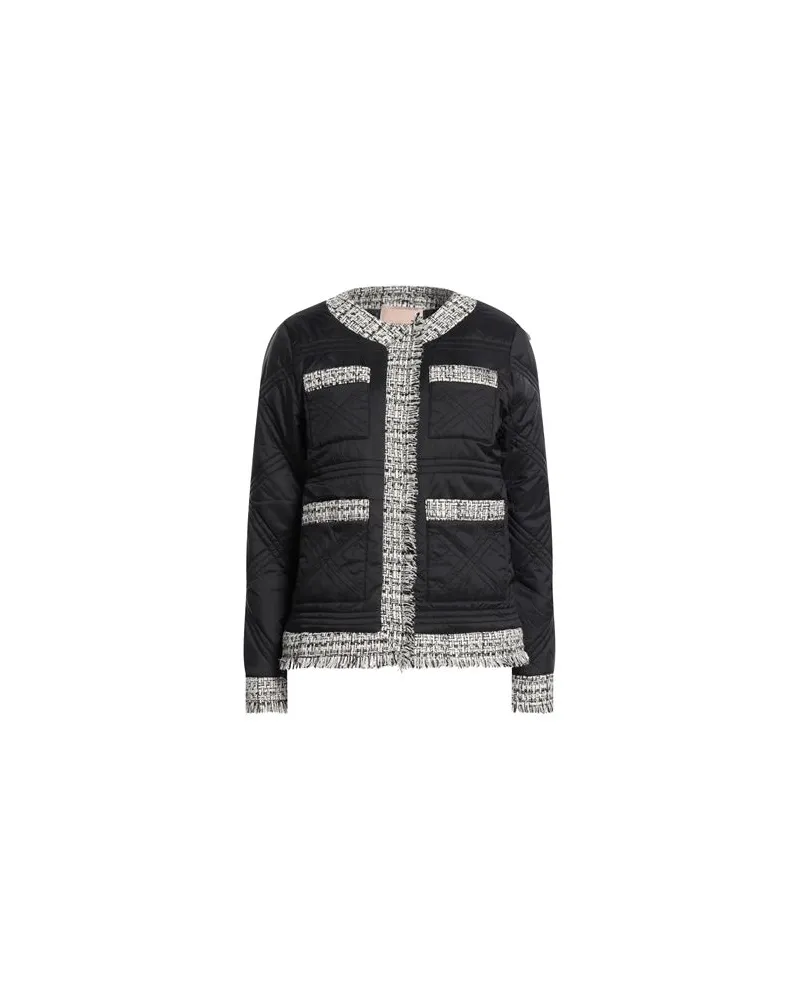 Twin-Set JACKEN & MÄNTEL - Pufferjacken & Daunenjackenauf YOOX.COM Schwarz