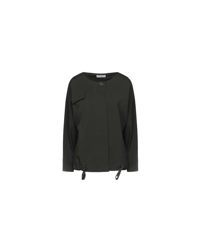 Alpha Studio TOPS - Sweatshirtsauf YOOX.COM Dunkelgrün