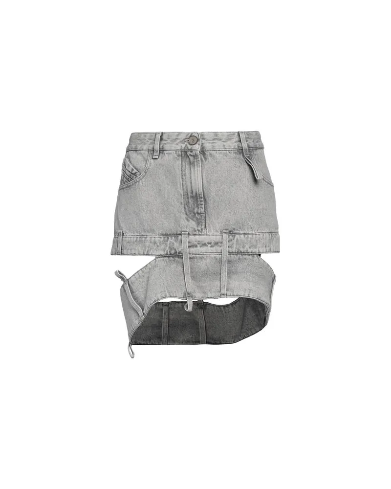 ATTICO HOSEN & RÖCKE - Jeansröckeauf YOOX.COM Hellgrau