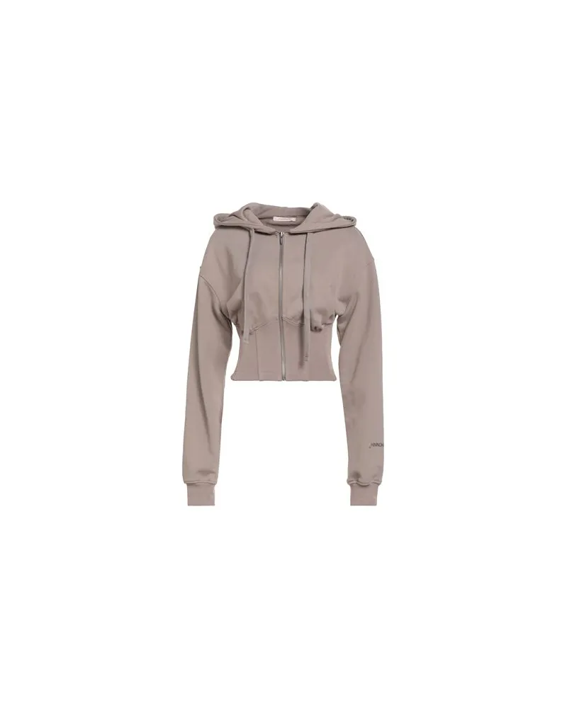 HINNOMINATE TOPS - Sweatshirtsauf YOOX.COM Maulwurfsgrau