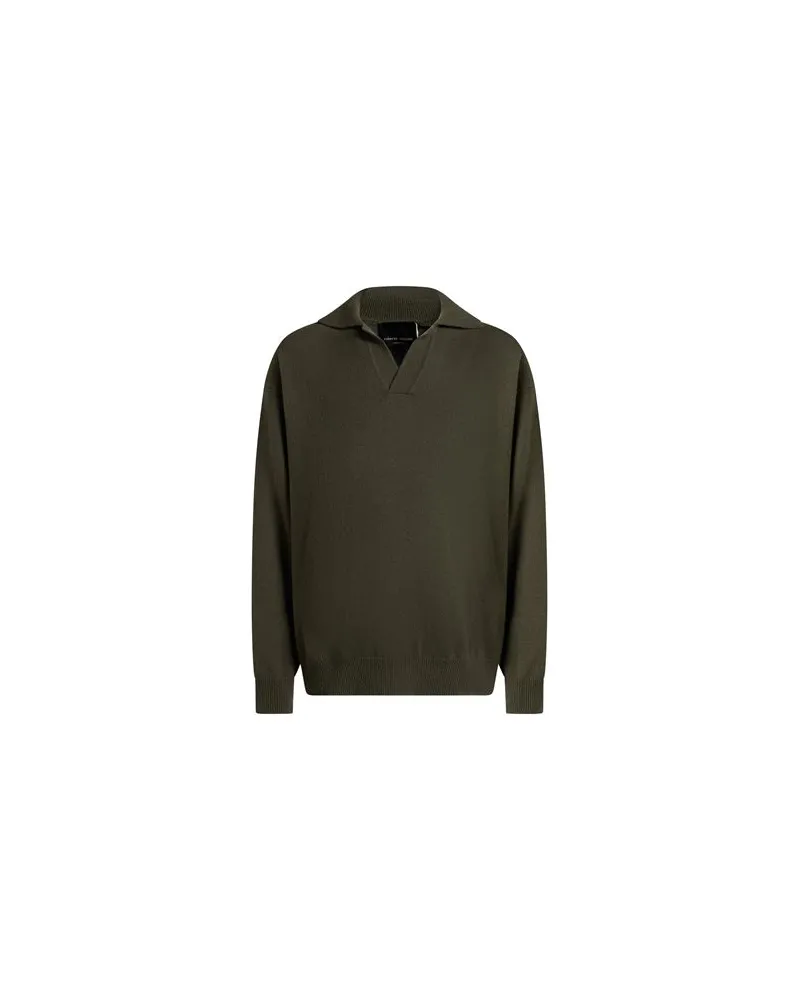 Roberto Collina STRICKWAREN - Pulloverauf YOOX.COM Militärgrün