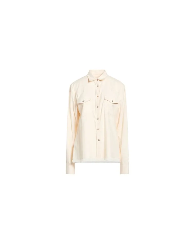 Eleventy TOPS - Hemdenauf YOOX.COM Cremeweiß