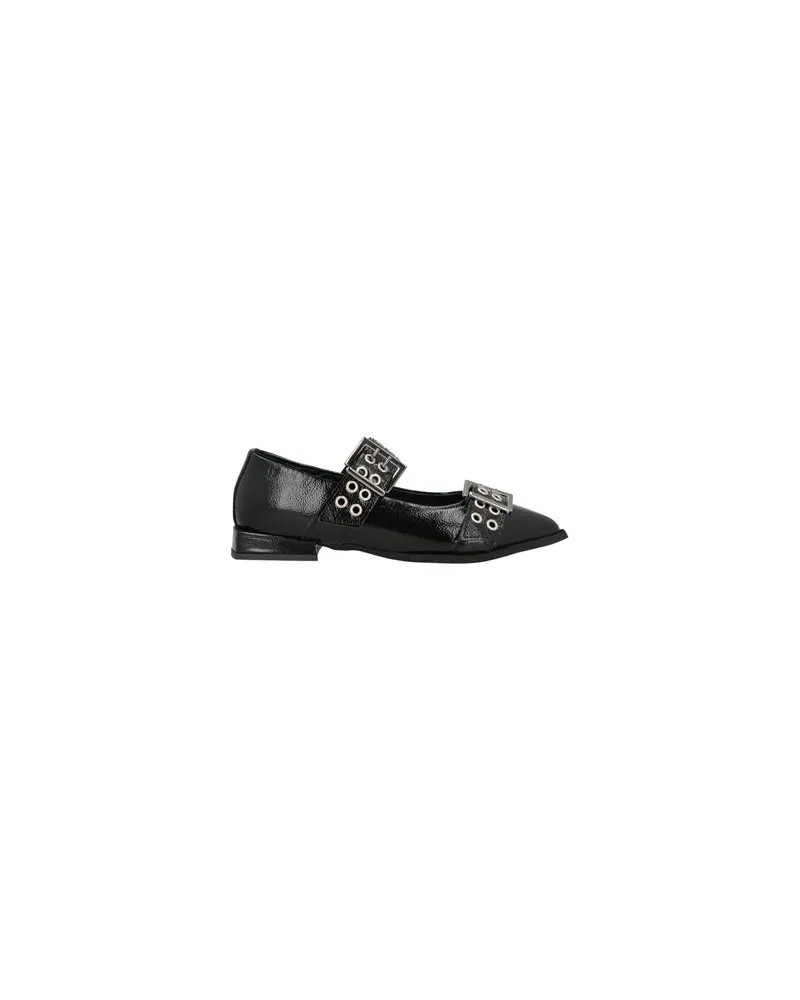 Divine Follie SCHUHE - Ballerinasauf YOOX.COM Schwarz