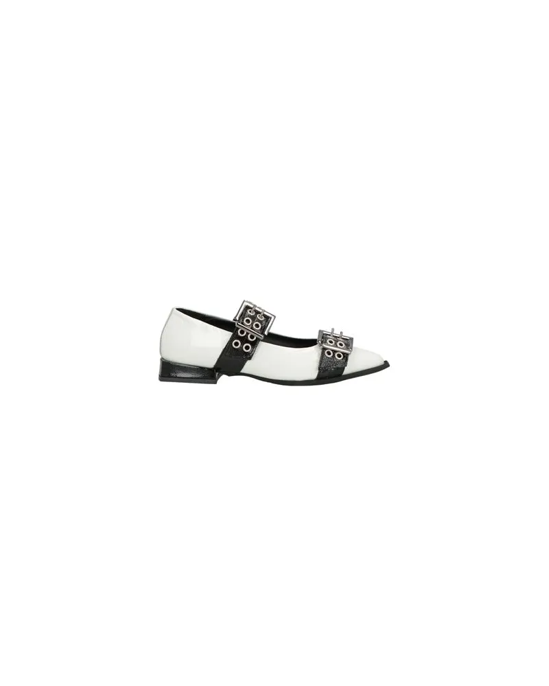 Divine Follie SCHUHE - Ballerinasauf YOOX.COM Weiß