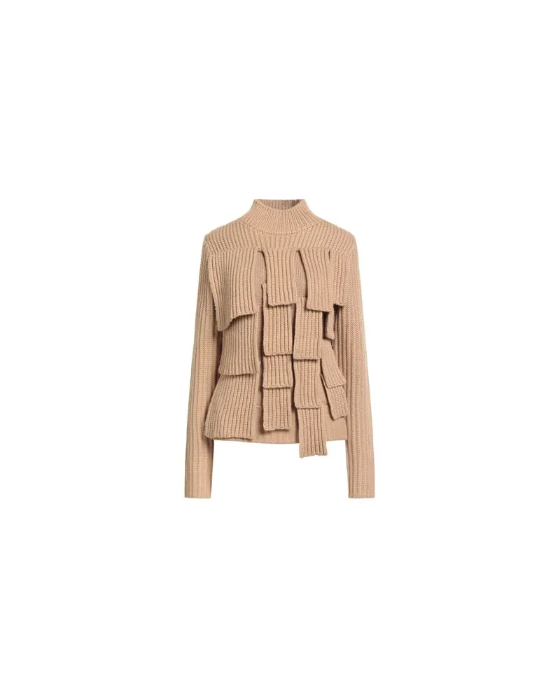 J.W.Anderson STRICKWAREN - Rollkragenpulloverauf YOOX.COM Kamel