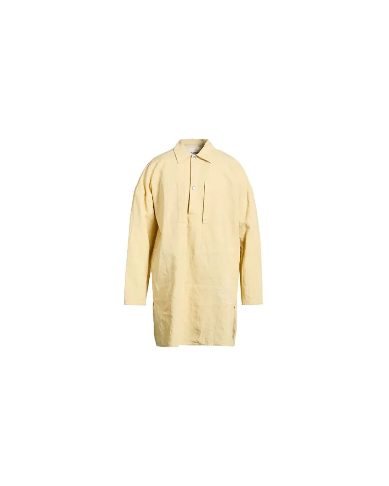Jil Sander TOPS - Hemdenauf YOOX.COM Pastellgelb